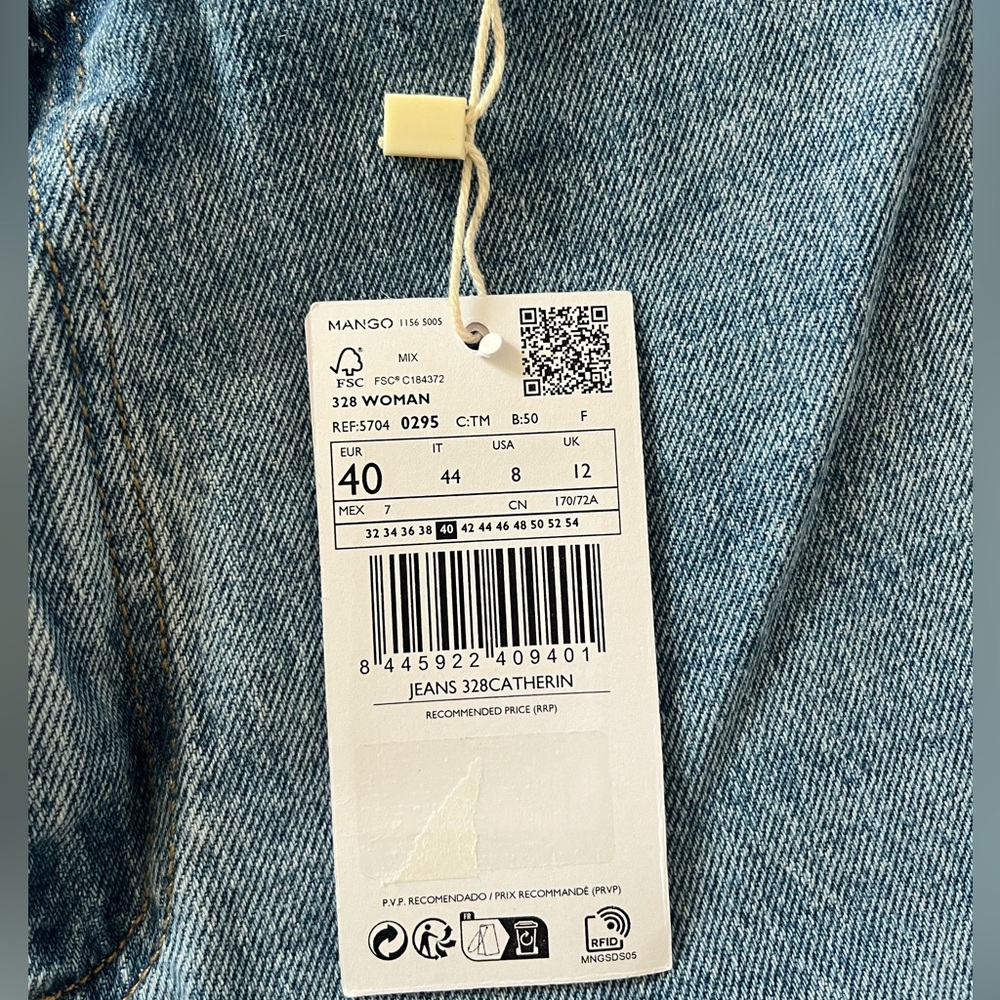 NWT Mango Culotte jeans - Picture 5 of 9